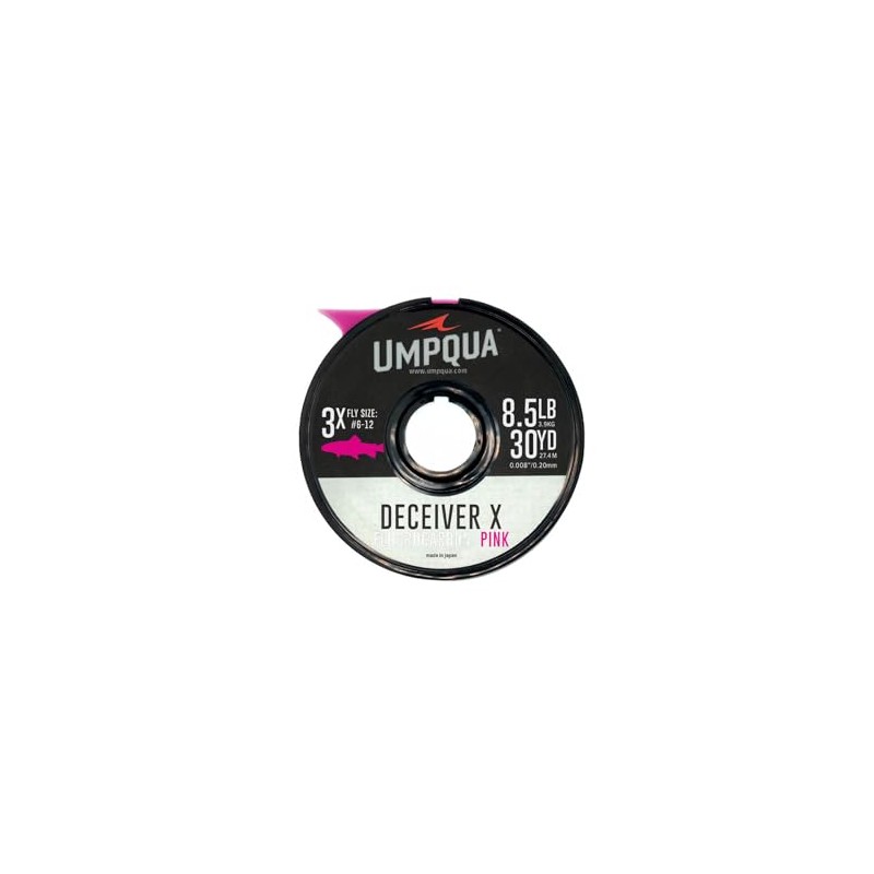 Umpqua Deceiver X Fluorocarbon Tippet Pink 5X