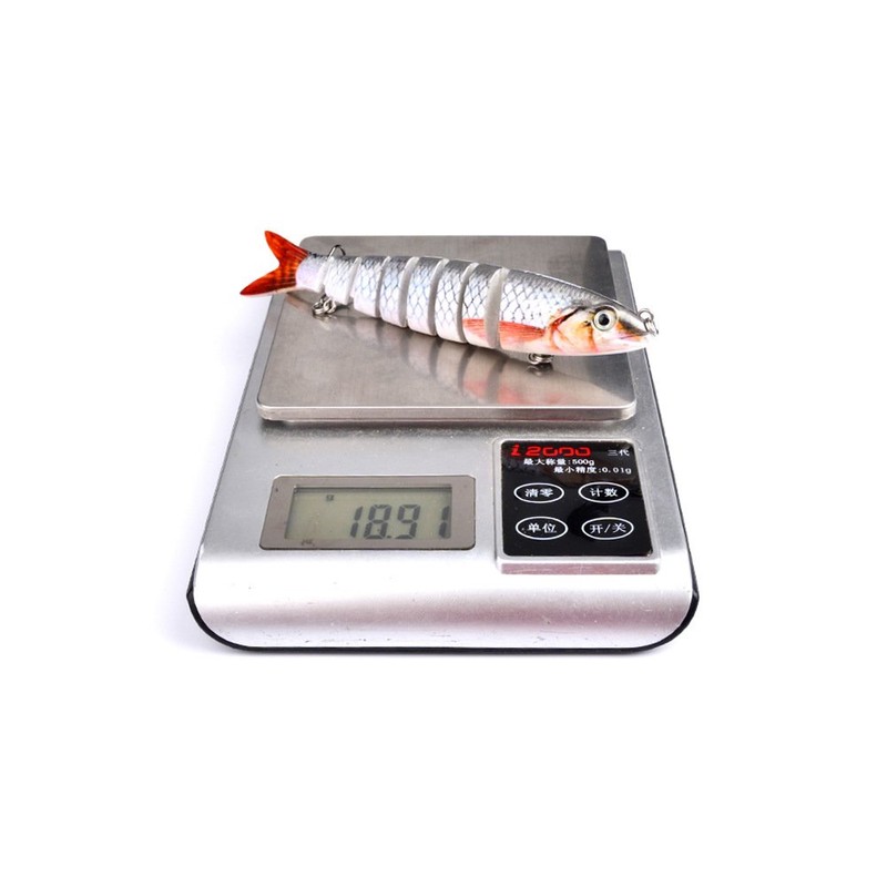 CHSEEO 1PC Multi-jointed Fishing Lure Hard Bait Fishing Hooks Multi-segments