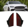 Front Bumper Splitter, Front Bumper Lip Spoiler Replacement for C-Class