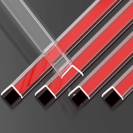 MONOID Corner Protectors 39" Clear Baby Safety Guards - Self Adhesive (5 Pack)