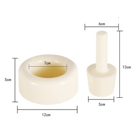 UPKOCH Cone Roller Crispy Waffle Cone Mold Kit, Waffle Rolling and Forming Tool Plastic Cream Horn Mold Cone Roller Egg Roll DIY Mold Kitchen Baking Decorating Cone Waffle Maker