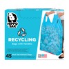 Hippo Sak 13 Gallon Blue Recycling Bags with Handles
