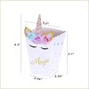 Popcorn Boxes Popcorn Bag Cardboard Candy Container for Birthdays, Film