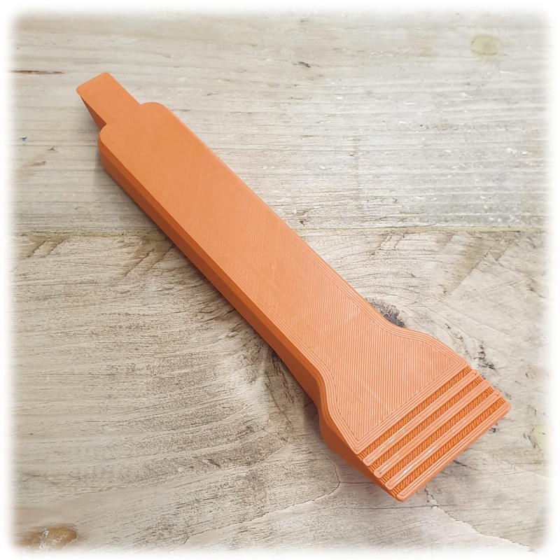 Glazing shovel lever tools set of 2