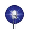 Lumetheus 50 x LED 3 mm Blue Flashing Light Emitting