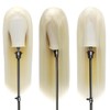 XFMF 613 Lace Front Wig Human hair, 13x4 Blonde Straight