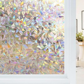 Pride 3D Colorful Window Privacy Film, 1 Count 2024 Fall Window Cling Film, Glass Window Film Decals, Home Decor, Sun Protection - Color: Multicolor, Specification: 45 x 200cm