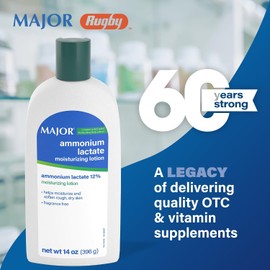 Ammonium Lactate Lotion 12% 396 g (14 oz) - Compare to AmLactin Body Lotion
