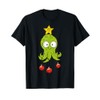Cartoon Octopus Character With Fun Designations For Kids T-Shirt