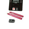 Vittoria Fully Removable Aluminium Valve Red 60mm x2 & Spanner