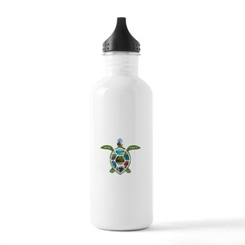 CafePress LOVE CITY, ST. JOHN VI Stainless Water Bottle 1 1.0L (34 oz) Stainless Steel Water Bottle