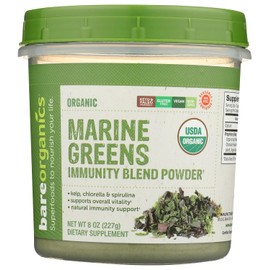 Marine Super Greens Powder - Organic Kelp, Spirulina & Chlorella