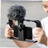 KOMBIUDA Smartphone Video Rig Stabilizer Grip with Tripod Mount for