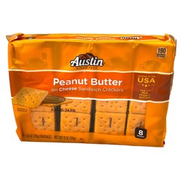 Austin Peanut Butter on Cheese Sandwich Crackers 11 oz
