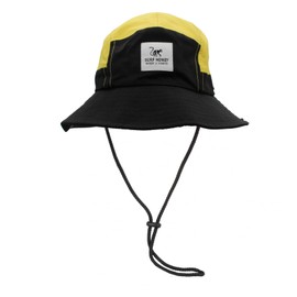 Surf Monkey Boonie Waterproof Bucket Hat One Size Men Women, black / yellow
