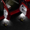 2 Pcs Never Fade Door Light Logo, Projection Ghost Shadow