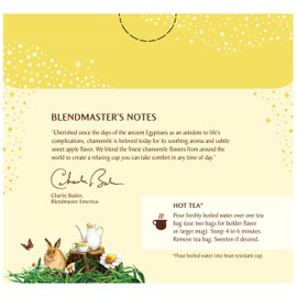 Celestial Seasonings Herbal Tea, Chamomile, Caffeine Free, 40 Tea Bags (Pack of 6)