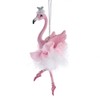 Ballerina Flamingo Ornament