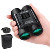 DRANBOL 12X25 Mini Pocket Binoculars for Adults Kids, Small Compact