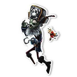 Plants vs. Zombies Garden Warfare 2 Wall Decal: Captain Deadbeard + Parrot Pal (33.25 in x 60 in)