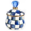 MACKENZIE-CHILDS Enamel Lidded Sugar Bowl, Small Serving Bowl with Lid,