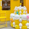 FOTIOMRG 120pcs 5 inch Yellow Balloons, Small Yellow Latex Party