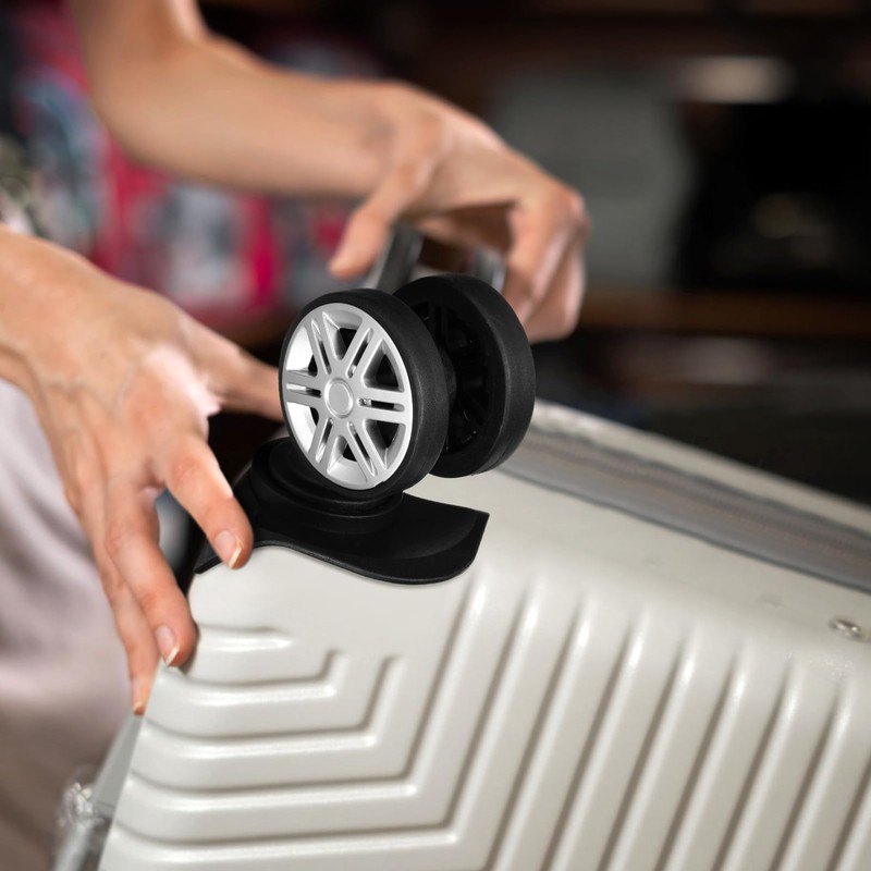 Toddmomy 4Pcs Suitcase Wheels Replacement Suitcase Caster Wheels Luggage Caster