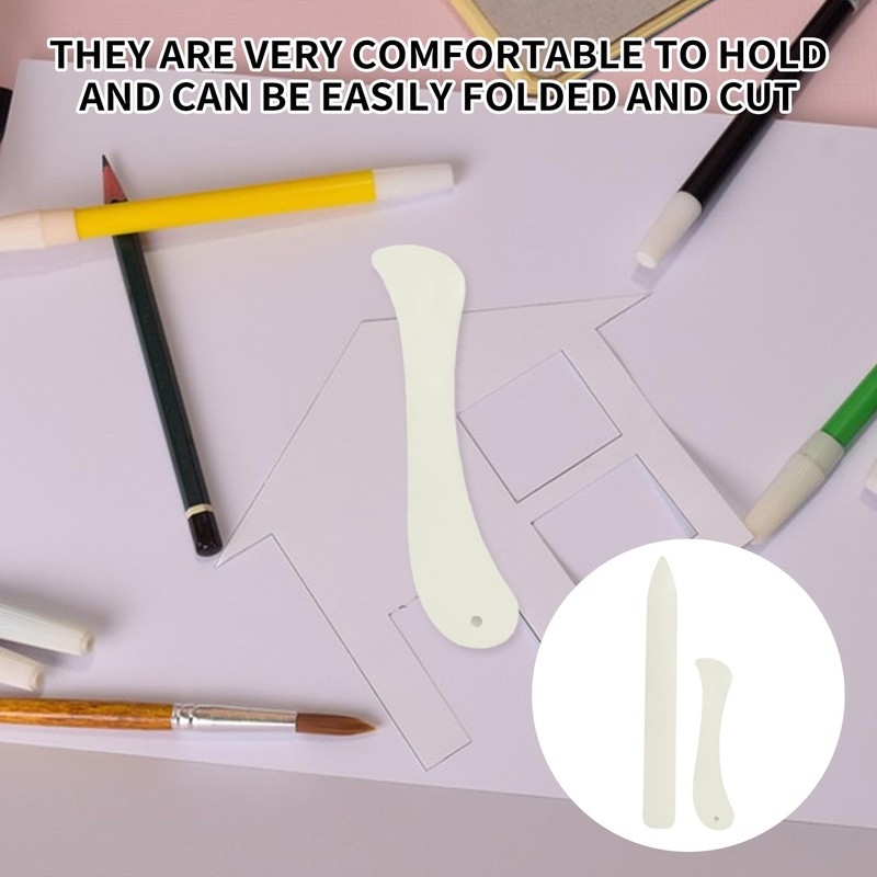 IUHRIE Pack of 4 folding bone, folding board for paper,