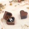 Small Urns for Ashes Heart Shaped Wooden Keepsake Box with