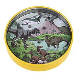 Prehistoric Land Dinosaur Tin Tilt Puzzle