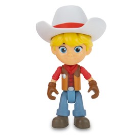 Giochi Preziosi Dino Ranch Jon & Blitz, Vehicle with Dinosaur and Figure, Approx. 7.5 cm Tall, as seen on TV, for Children Aged 3 and up, DNA03100