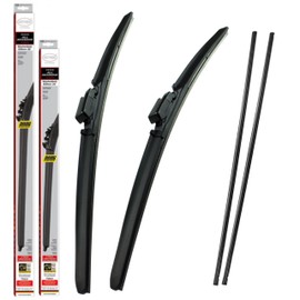 Fits Mercedes EQC 2019-on All Season Wiper Blades With Extra Refill Rubber 22" 22" HAS2222TLM