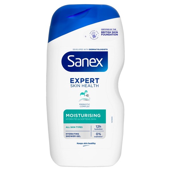 Sanex Moisturising Shower Gel, 450ml
