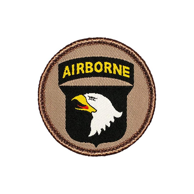 101st Airborne Screaming Eagle Patrol Patch - 2" Diameter Round