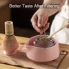 Matcha Bowl with Spout, Matcha Whisk and Holder, Bamboo Scoop,