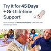 Audien Atom One OTC Hearing Aids - Wireless, Rechargeable, and