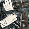 Dirty Birdie Golf | Premium Black Cabretta Leather Golf Glove