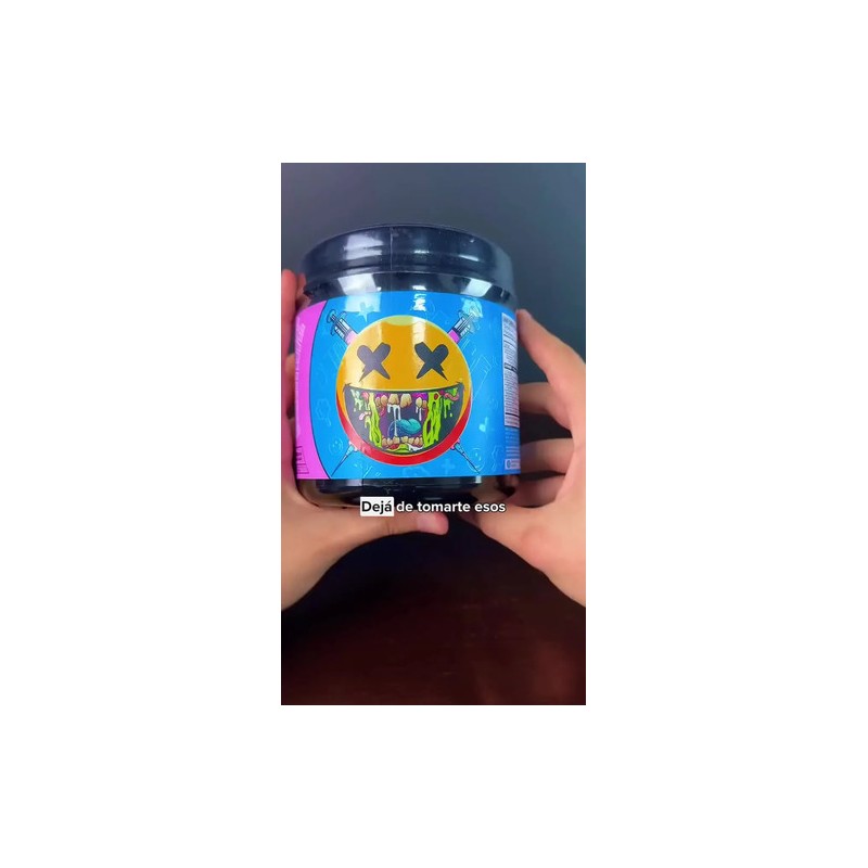 Pre Entreno Preentrenador Zombie 30 Serv Smile Labz 555g