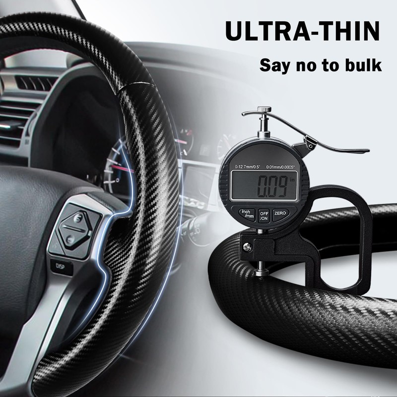 Steering Wheel Cover for Toyota Tacoma 4Runner Tundra Sequoia Accessories