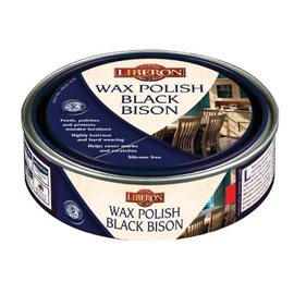 Liberon BBPWMO500 500ml Bison Paste Wax - Medium Oak