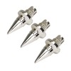 25Pcs Wheel Rim Rivet Nut Stylish Look Easy Installation Spike
