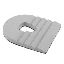 3G Heel Rippled White XL