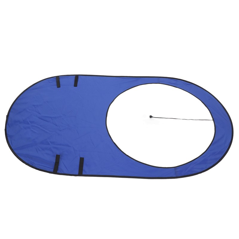 POWERTI Tennis Window Target Blue Portable Nylon Tennis Training Equipment