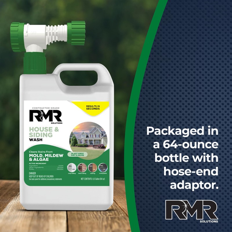 RMR House and Siding Wash - Commercial-Grade Outdoor Stain Remover