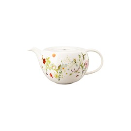 Rosenthal Brillance Grand Air Teapot - Capacity 0.8 L, Height 10.5 cm, Bone China Quality, Spring, Flowery, Flower Decor, Tea Enjoyment, Dishwasher-Safe, Multicoloured