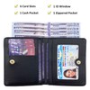 Woogwin Compact Mini Wallets for Women Small Card Holder with