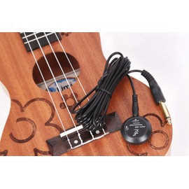 Style925 Guitar Board Pickup Microphone, Ukulele Pickup, Pickup Microphone, Acoustic Guitar, Compatible with Touch-Type Microphone Converter, Easy Installation, No Drilling Required, No Power Supply Required