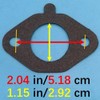 Tuzliufi Carburetor Spacer Gasket for Kohler 20 112 08-S 2011208S