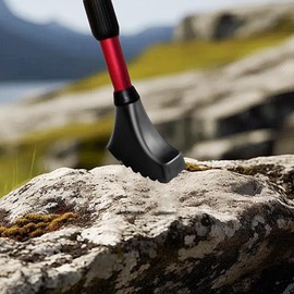 Trekking Pole Rubber Tips - Protective Walking Cane Tip | 2X Rubber Hiking Sticks Tips Protectors Replacement Accessories, Fit Most Hiking Trekking Walking Canes