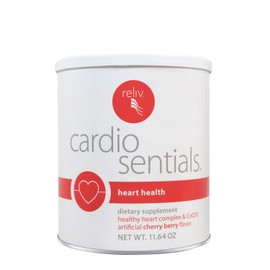 RELIV CardioSentials - Cherry Berry Flavor with Phytosterols, Berry & Plant Extracts for a Healthy Lifestyle, 11.64 oz